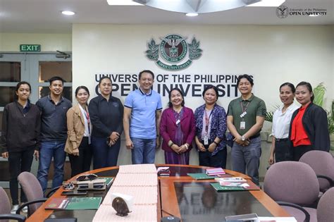 UP Open University Shares Best Practices with National Police .